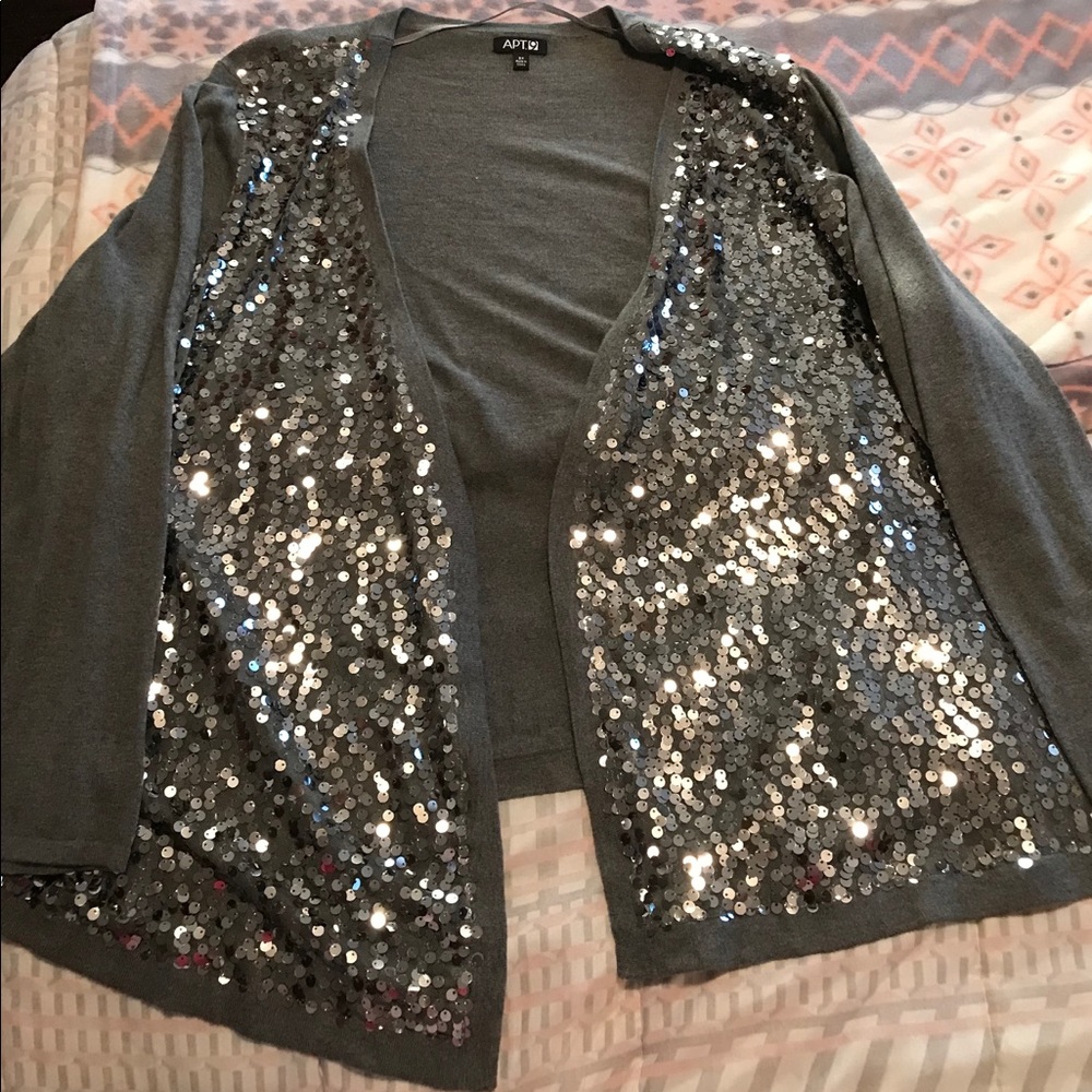 Sequined Cardigan